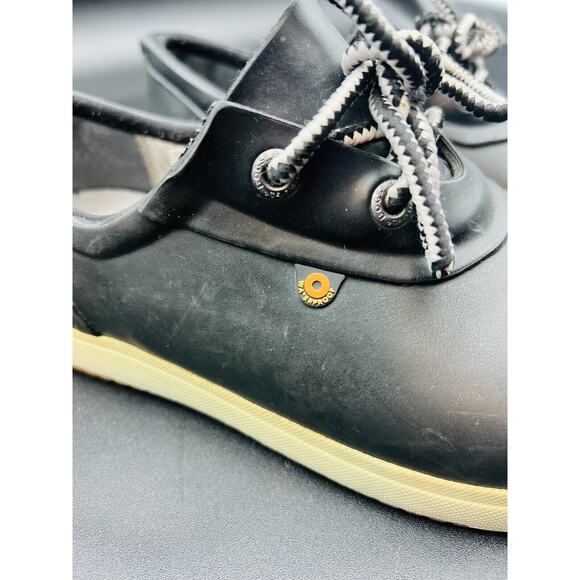 Bogs Womens 7 Quinn Waterproof Rubber Loafers Bog Barn cleaning Shoes - Picture 2 of 9